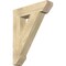 Ekena Millwork Traditional Slat Rough Sawn Bracket, Douglas Fir, 6"W x 28"D x 36"H BKT06X28X36TRA06RDF - alternate 1